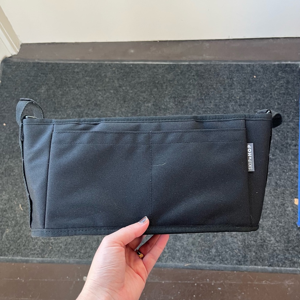 Skip Hop Black Stroller Organizer